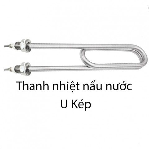 Thanh nhiệt tủ cơm, u kép  đun nước, chịu nước, cặn, muối